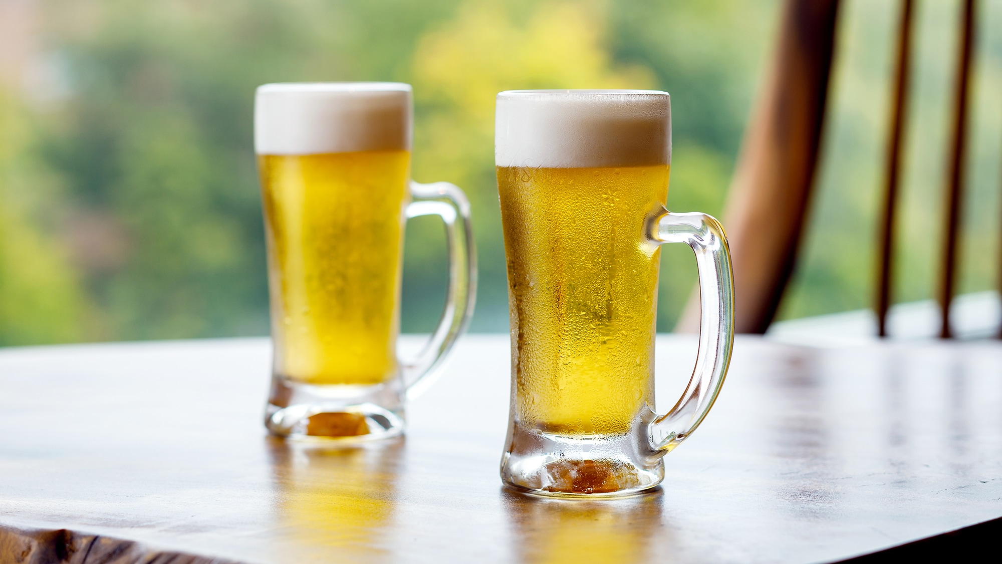 Beer after hot water from 17:00 to 18:00!