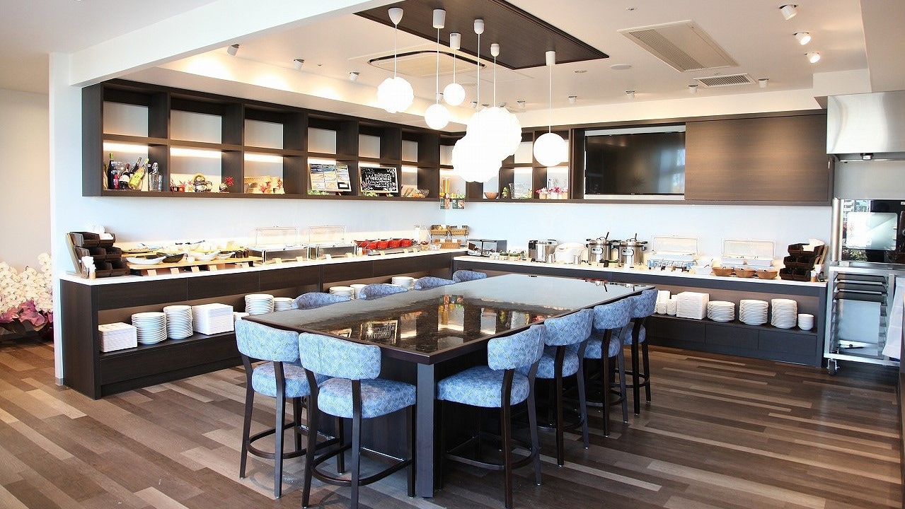 Inside the restaurant