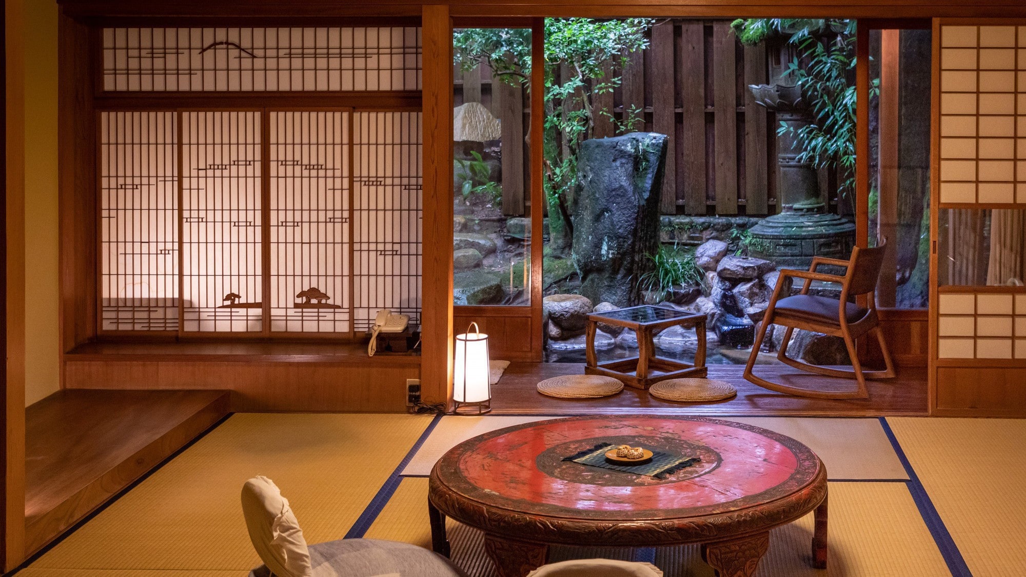 "Satsuki" guest room with an open-air bath with natural hot spring water
