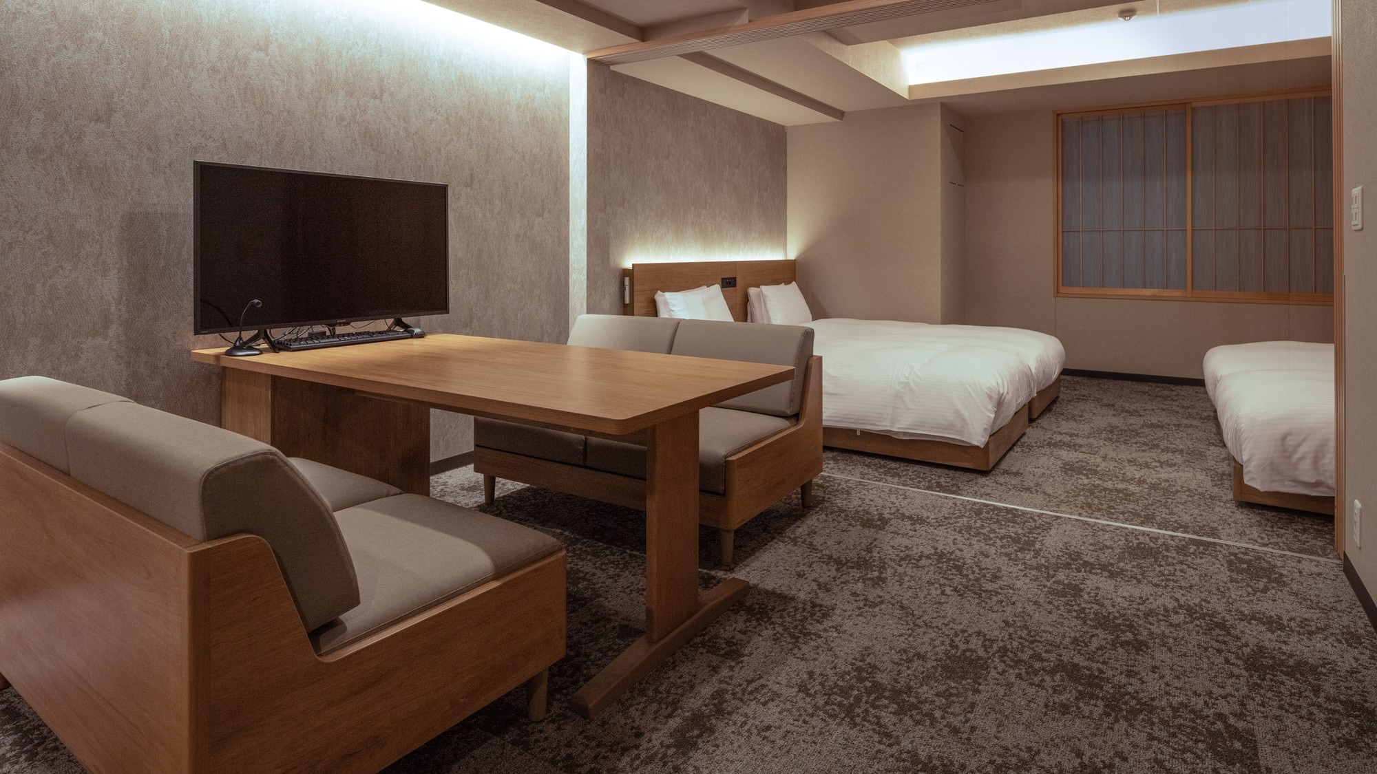 1 bedroom apartment (4 singles)