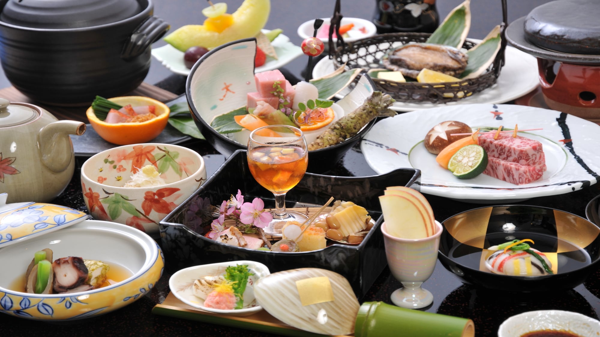 Một ví dụ về kaiseki sáng tạo