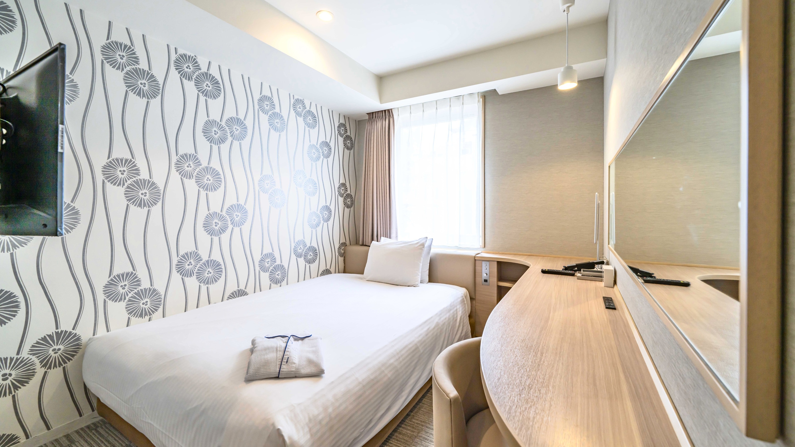 Phòng Double A cỡ vừa (13m², chiều rộng giường 140cm)