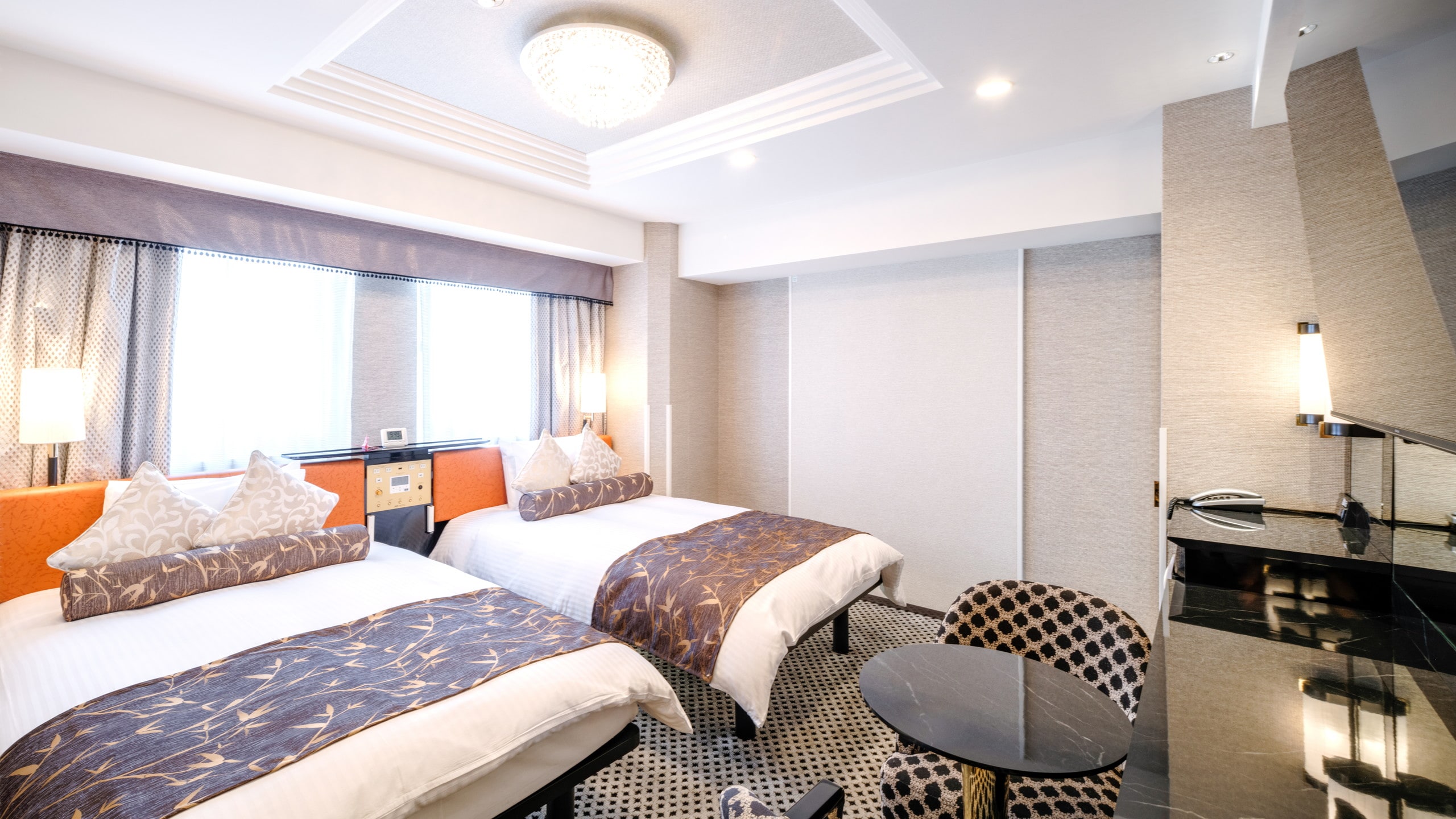 Kamar Deluxe Twin - Semua tempat duduk bebas asap rokok