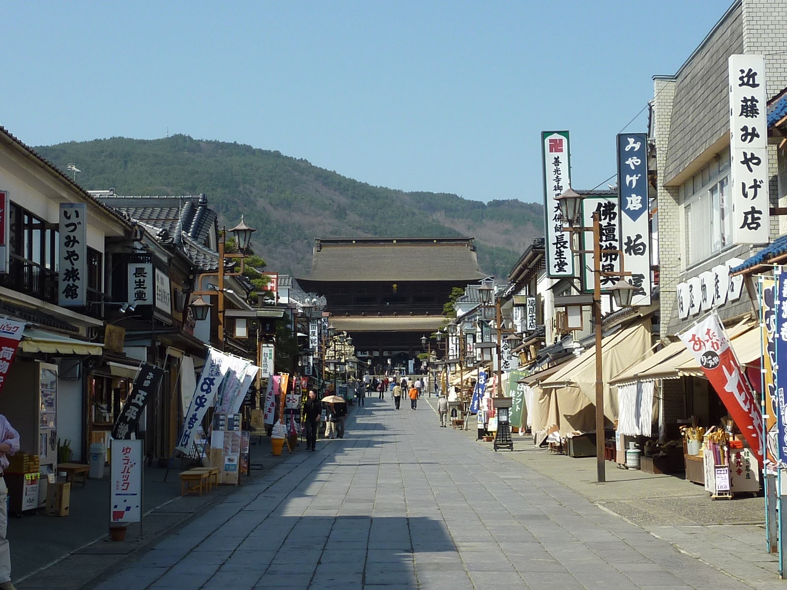 Nagano Zenkoji Temple Town