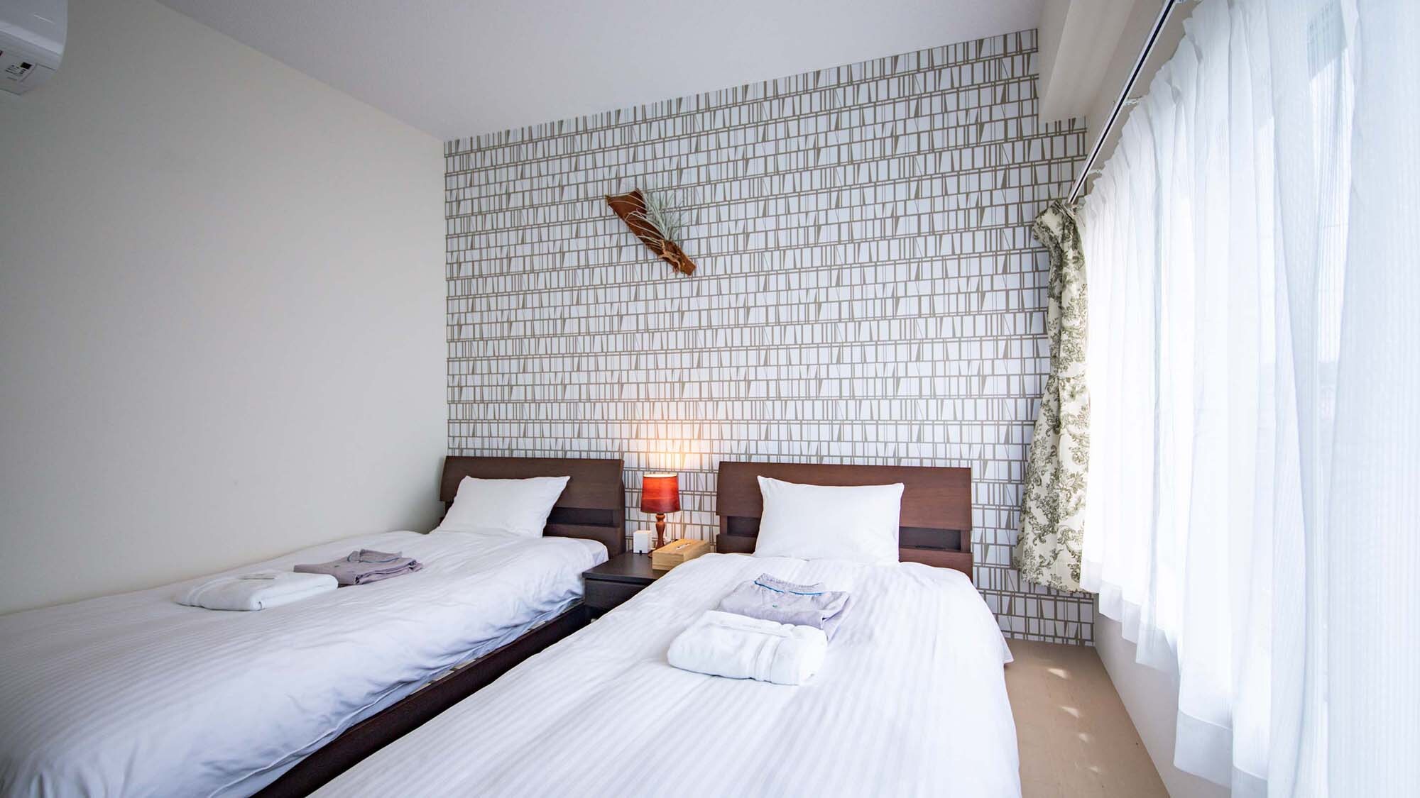 ・[207 Twin Room] Opening in April 2021! A clean and tidy room.