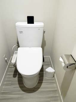 In-room toilet