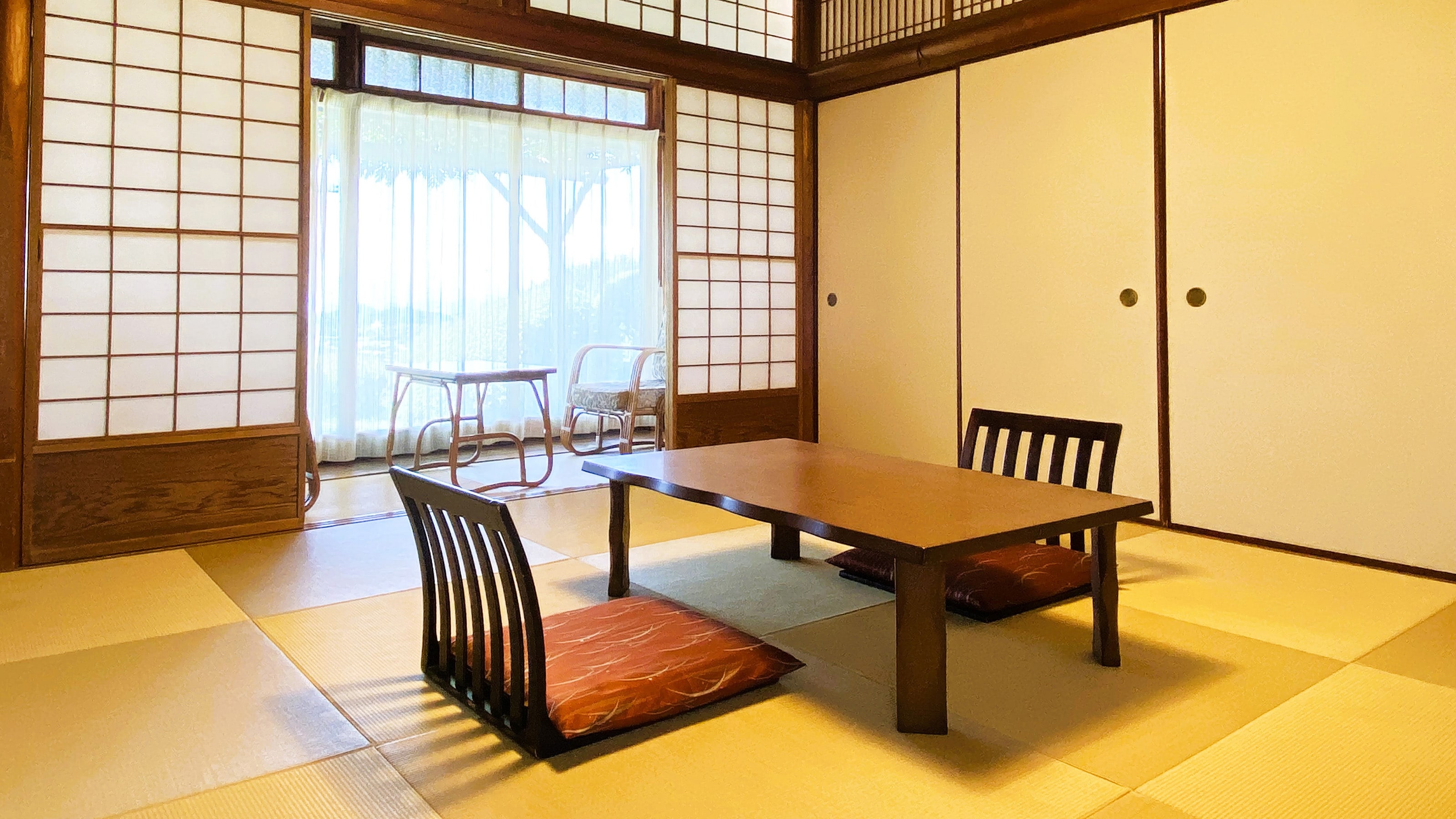 [Guest room] Separate Japanese-style room (8 tatami or more type)