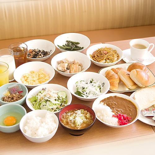 A healthy breakfast is provided