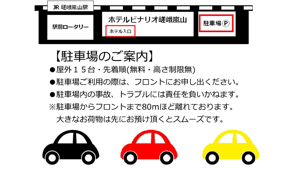 駐車場のご案内