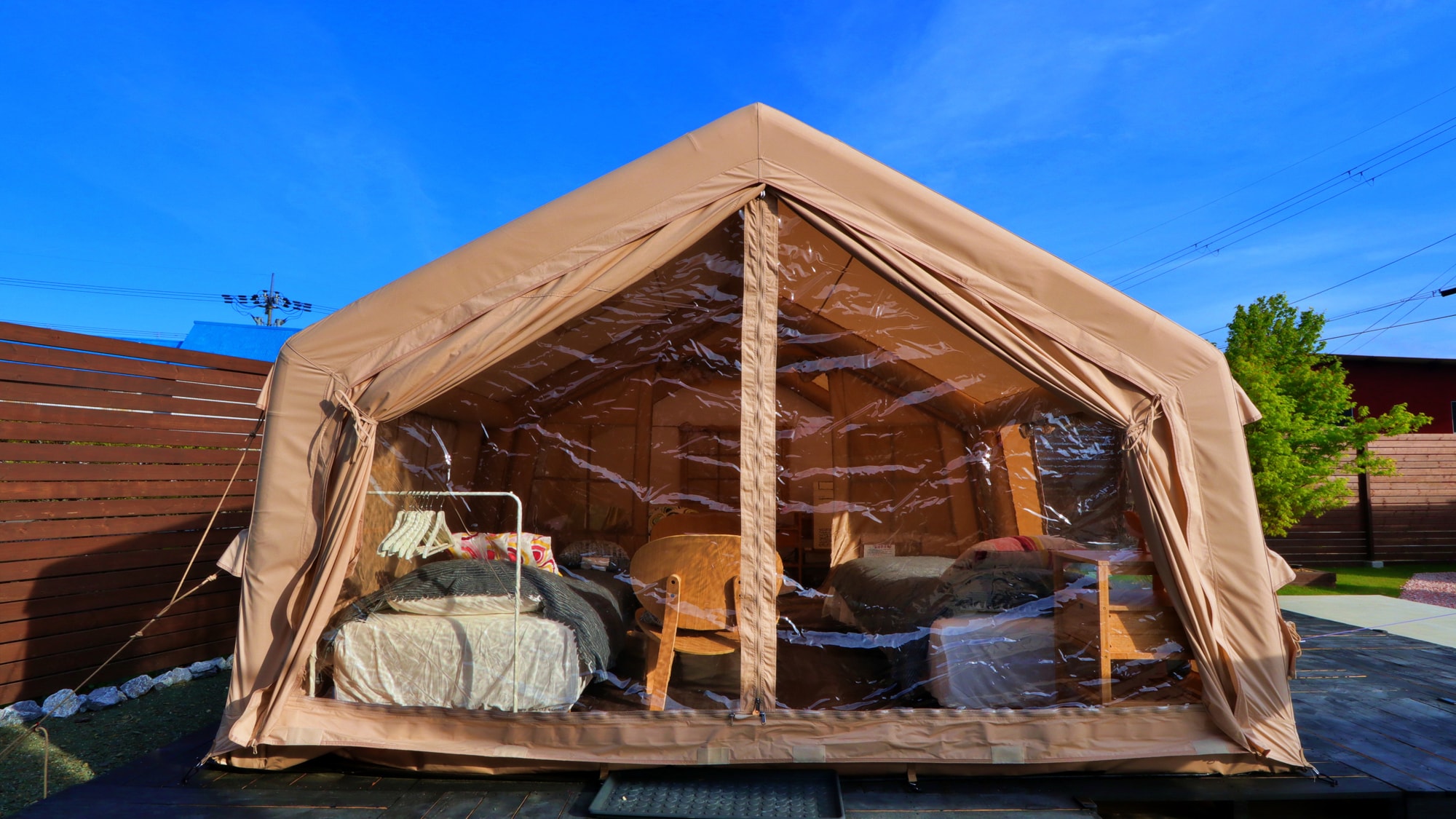 [豪華露營帳篷]