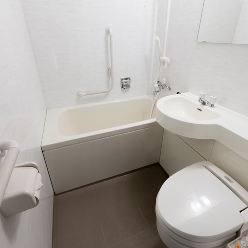 <Renovated> Bathroom☆彡Single, semi-double, double and twin rooms are all this type〆