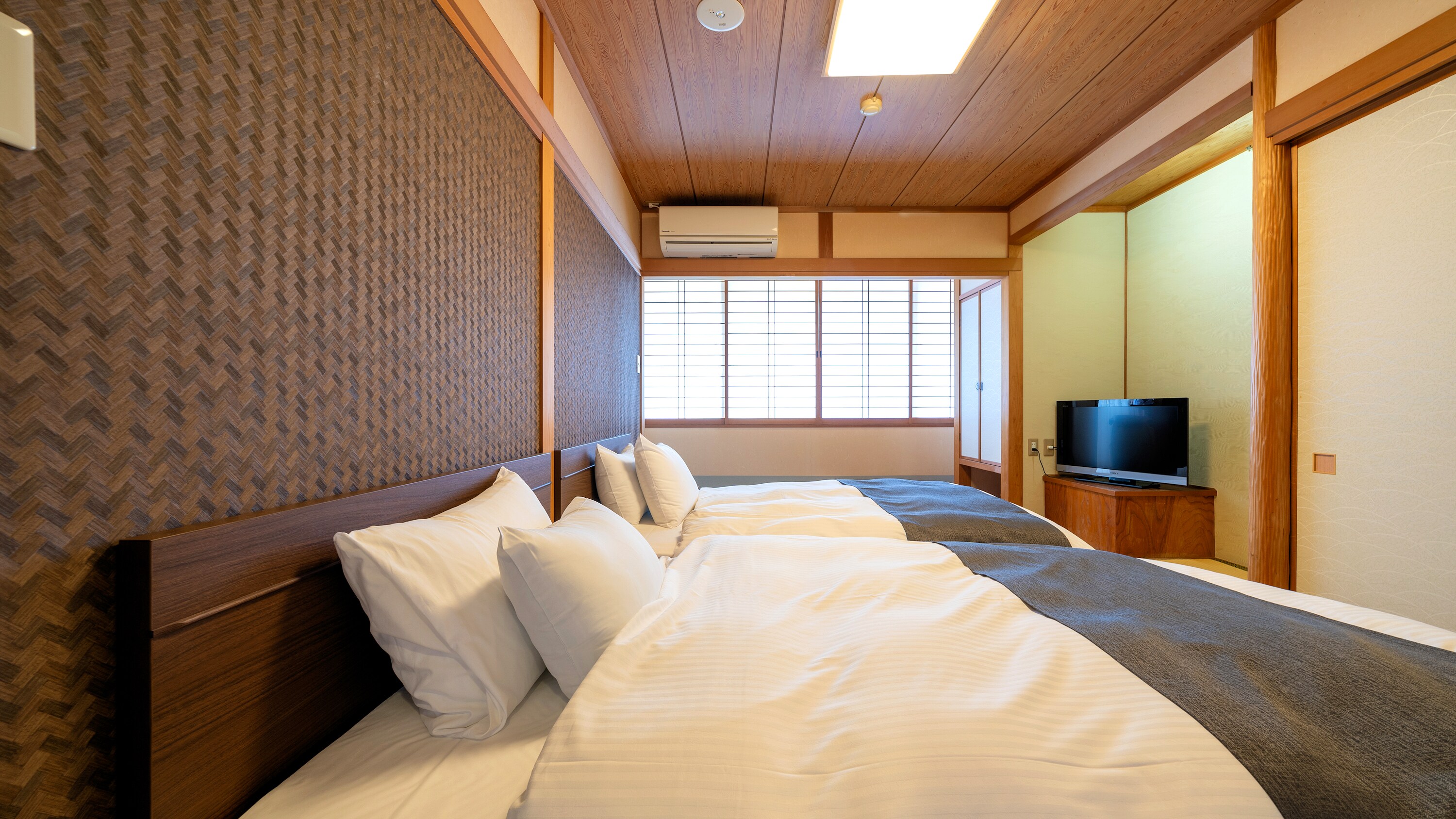 Phòng [Giường đôi kiểu Nhật không hút thuốc + Phòng kiểu Nhật có 10 chiếu tatami] Namiorion (Juraku) / Phòng được trang bị giường kiểu Nhật / Có ghế massage
