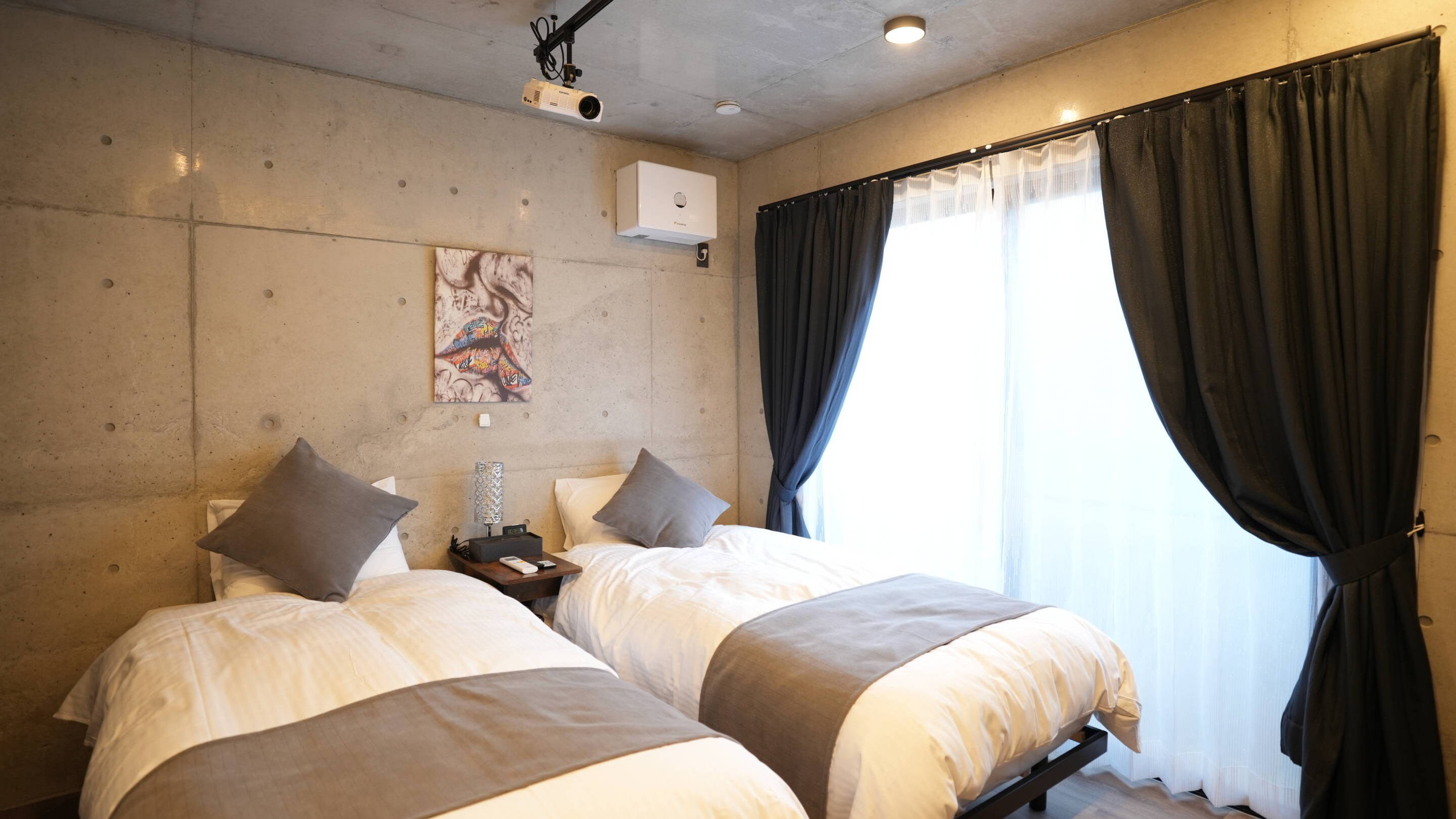 臥室 2: 2 張單人床