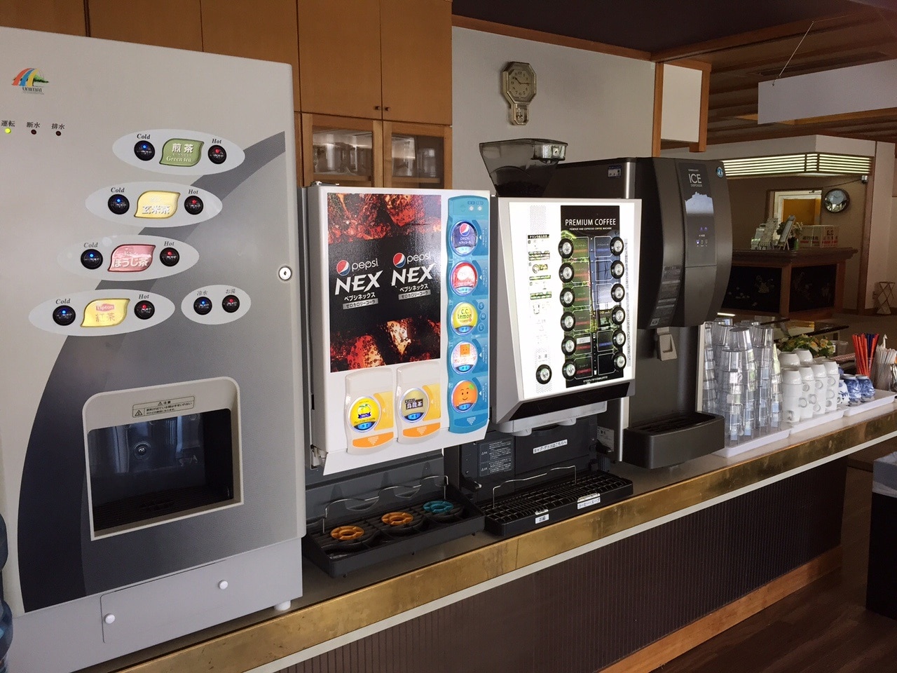 Soft drink bar