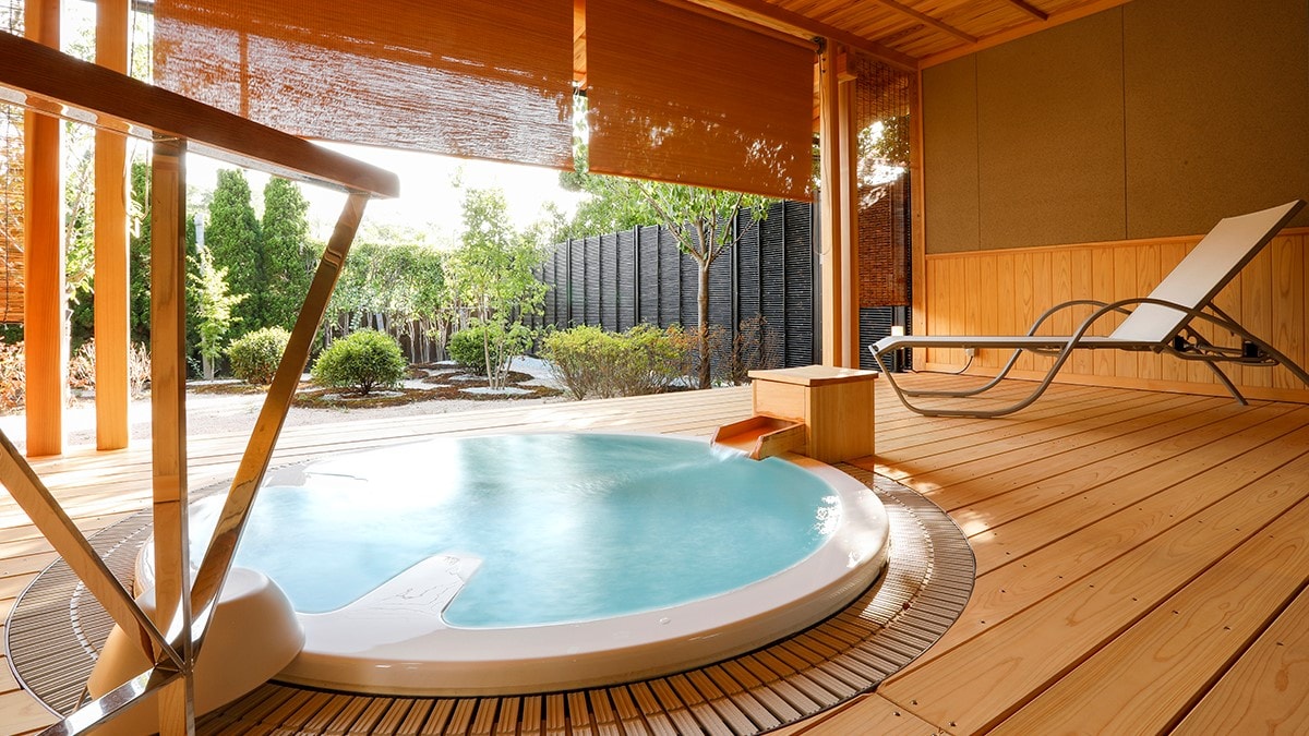 [Special Room] Relax in the special room with an open-air bath, which will be newly opened in July 2020.