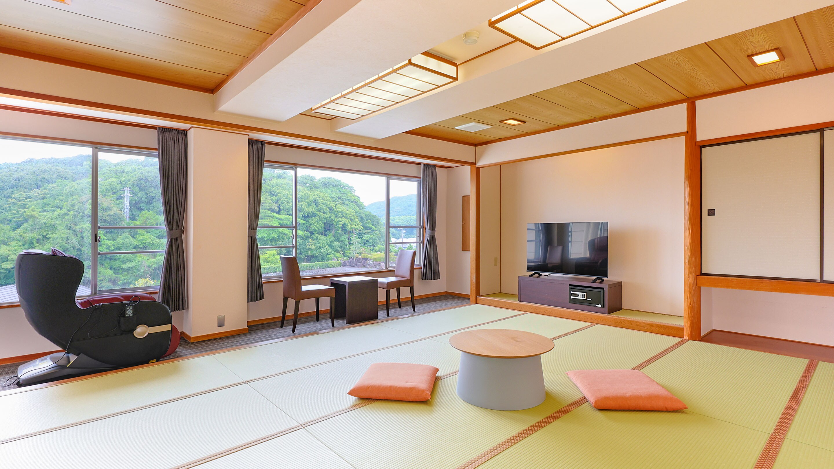 [Không hút thuốc] Phòng tiêu chuẩn kiểu Nhật, 15 chiếu tatami, không có bồn tắm trong nhà (sườn núi) *Hình ảnh