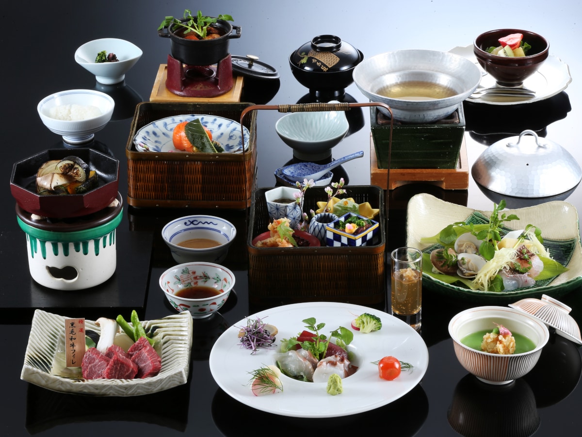 April 1st to June 2nd KAISEKI dinner example