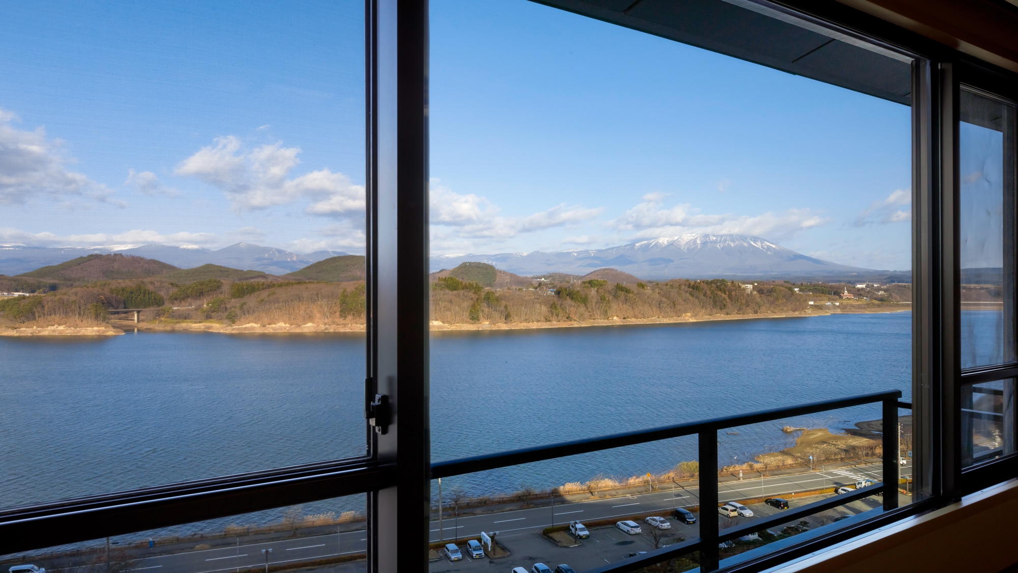 View from the guest room window