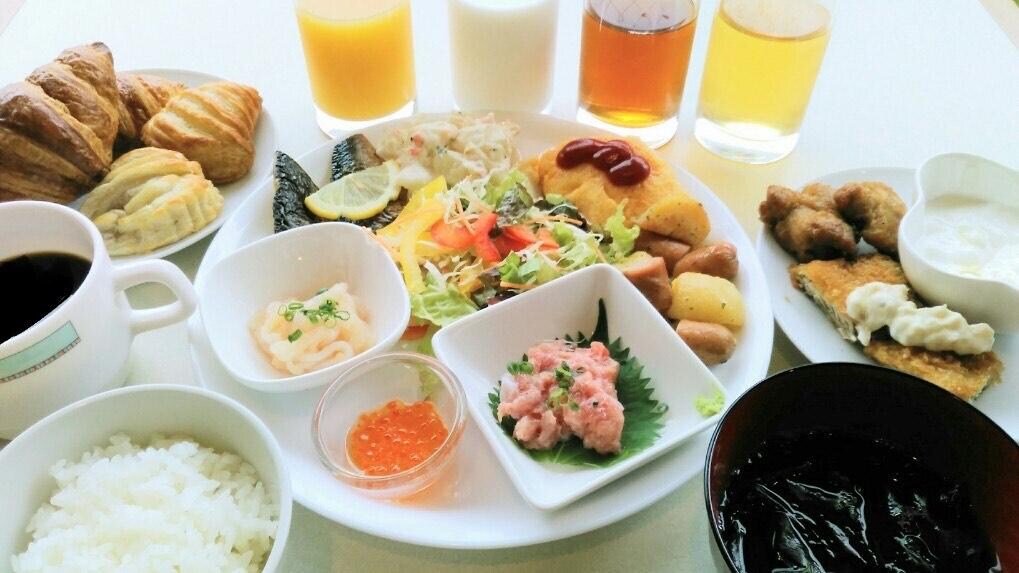 Breakfast buffet example