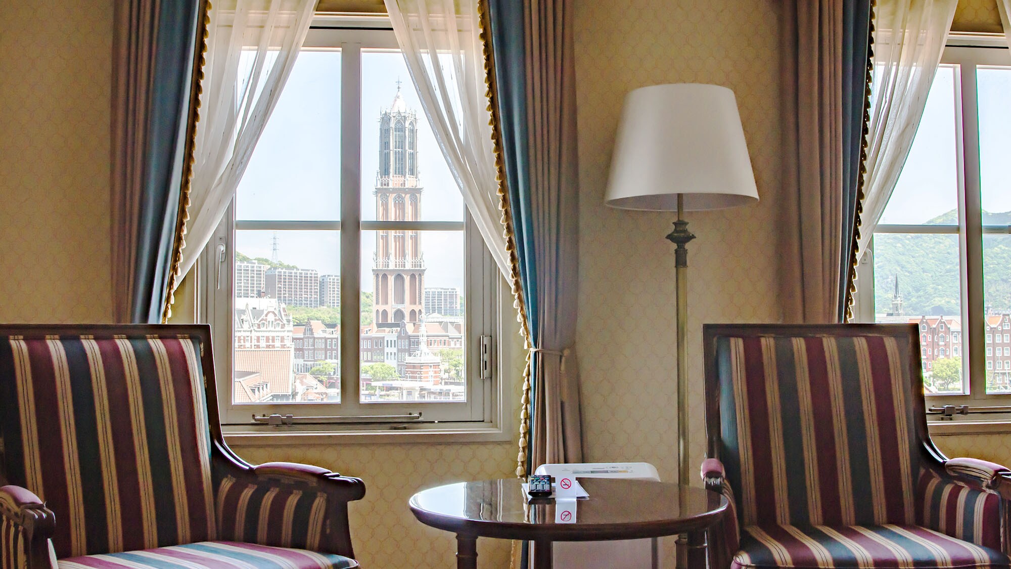 [Example of a view] The view from a Superior View Room (for illustrative purposes only)