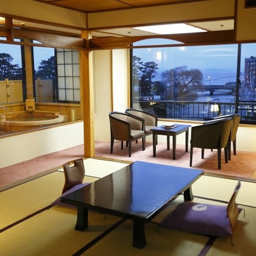 [Guest room] Special room with open-air bath "Pink"