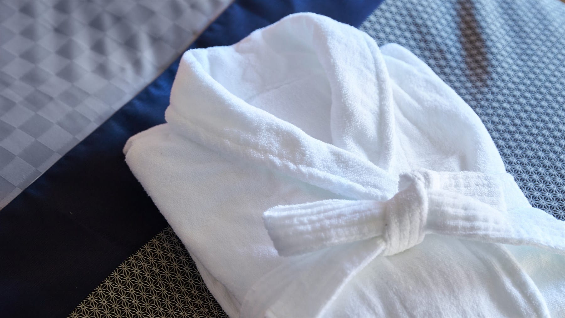 Guest room amenities [Bathrobes, work clothes, and yukatas provided]