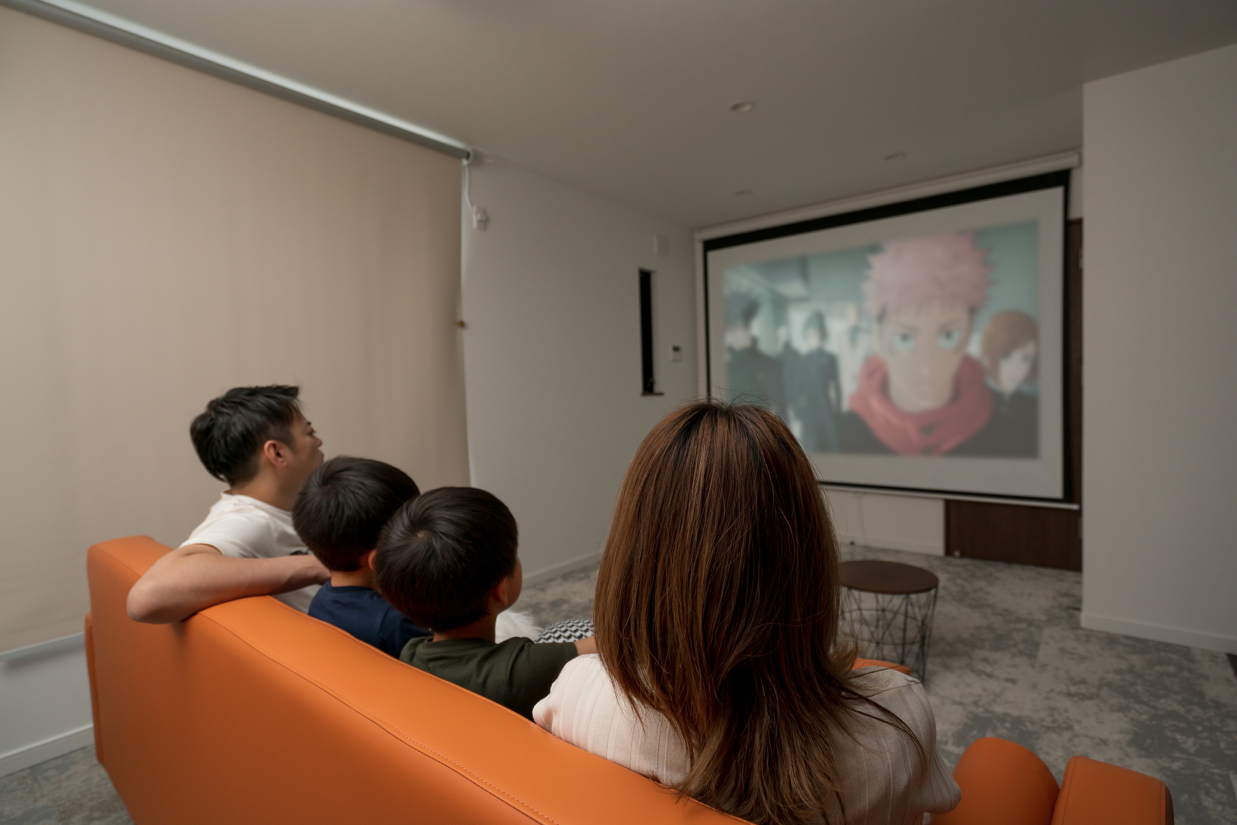 Rooftop (with theater room)