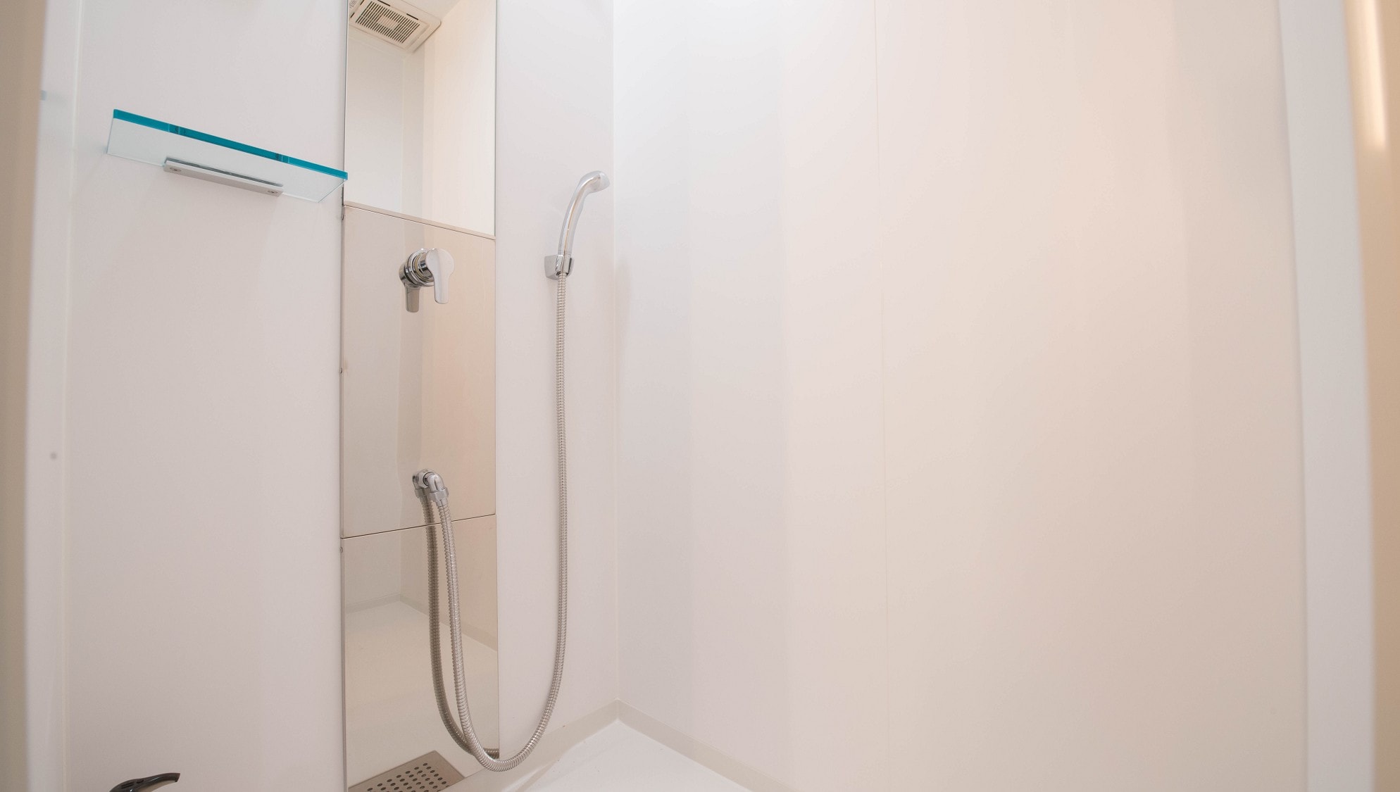 [Shower booth]