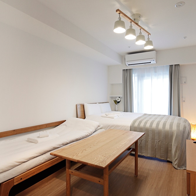 [Double Room] A sofa bed will be provided for 3 people.