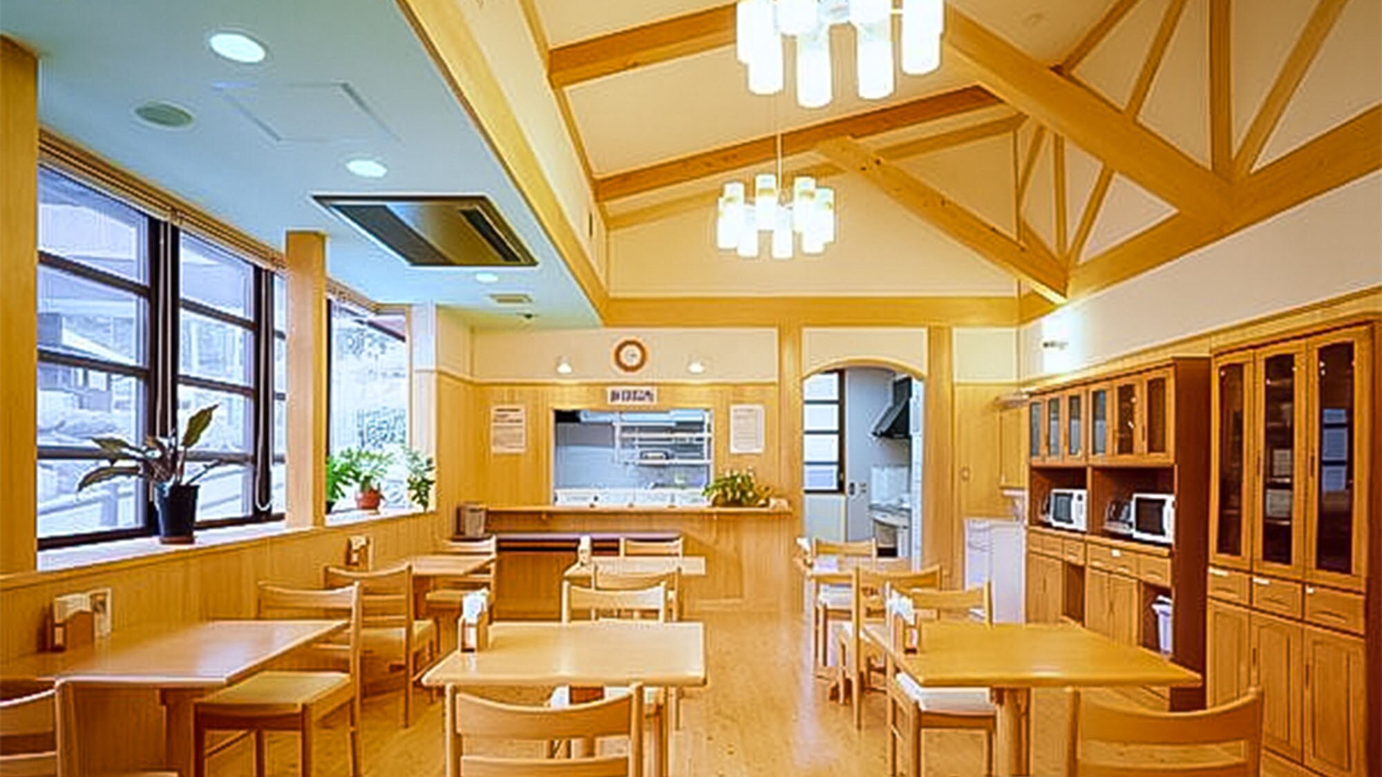 ・[Annex Lounge] There is a kitchen and microwave. Please feel free to use them.
