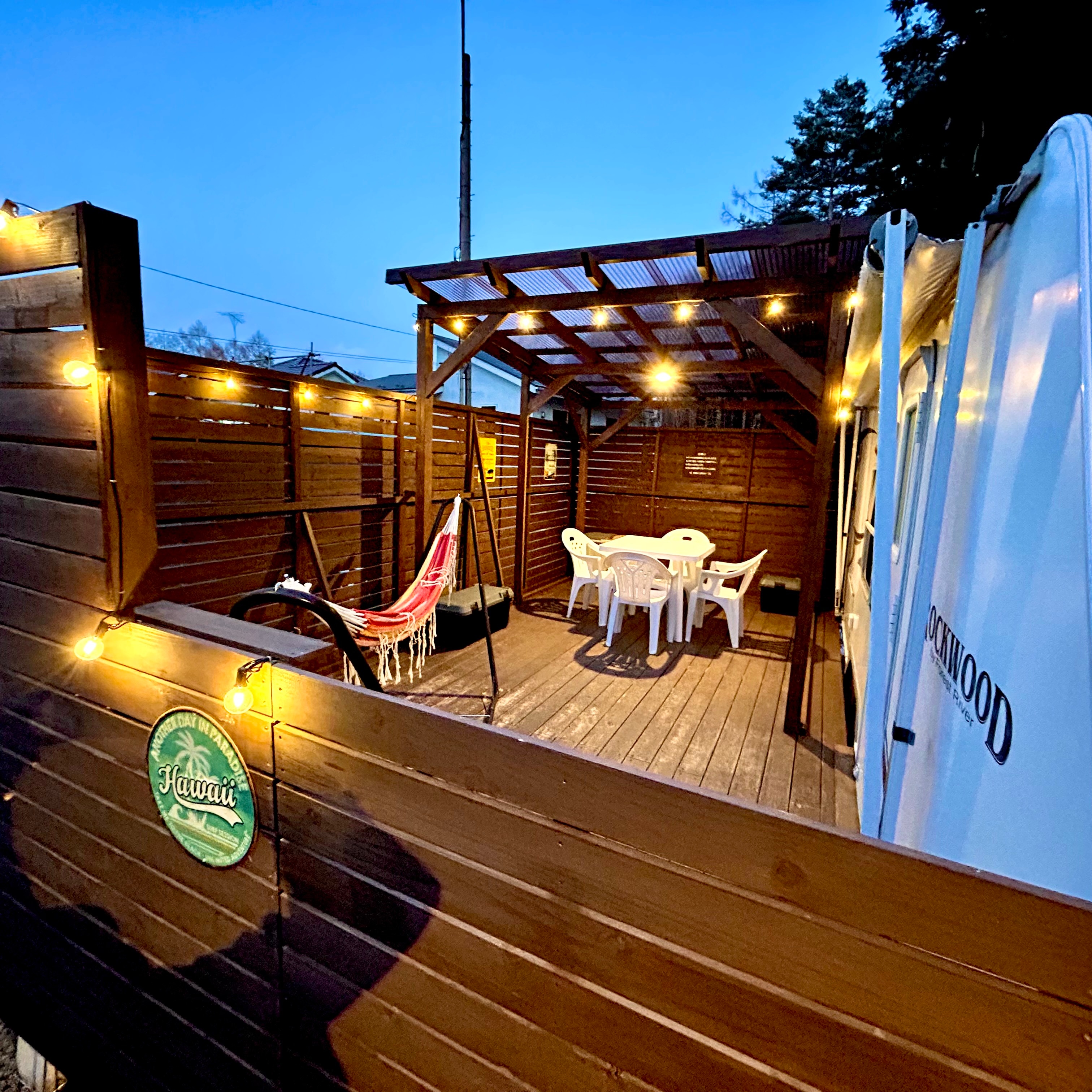 BBQ on the outdoor terrace/gazebo♪