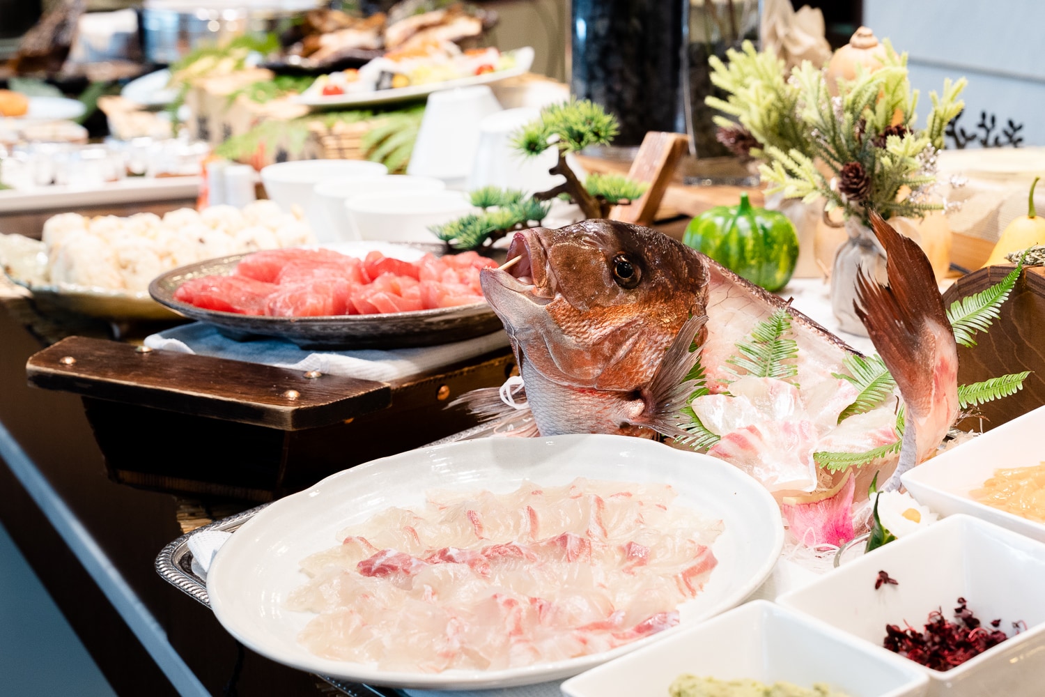Buffet sashimi
