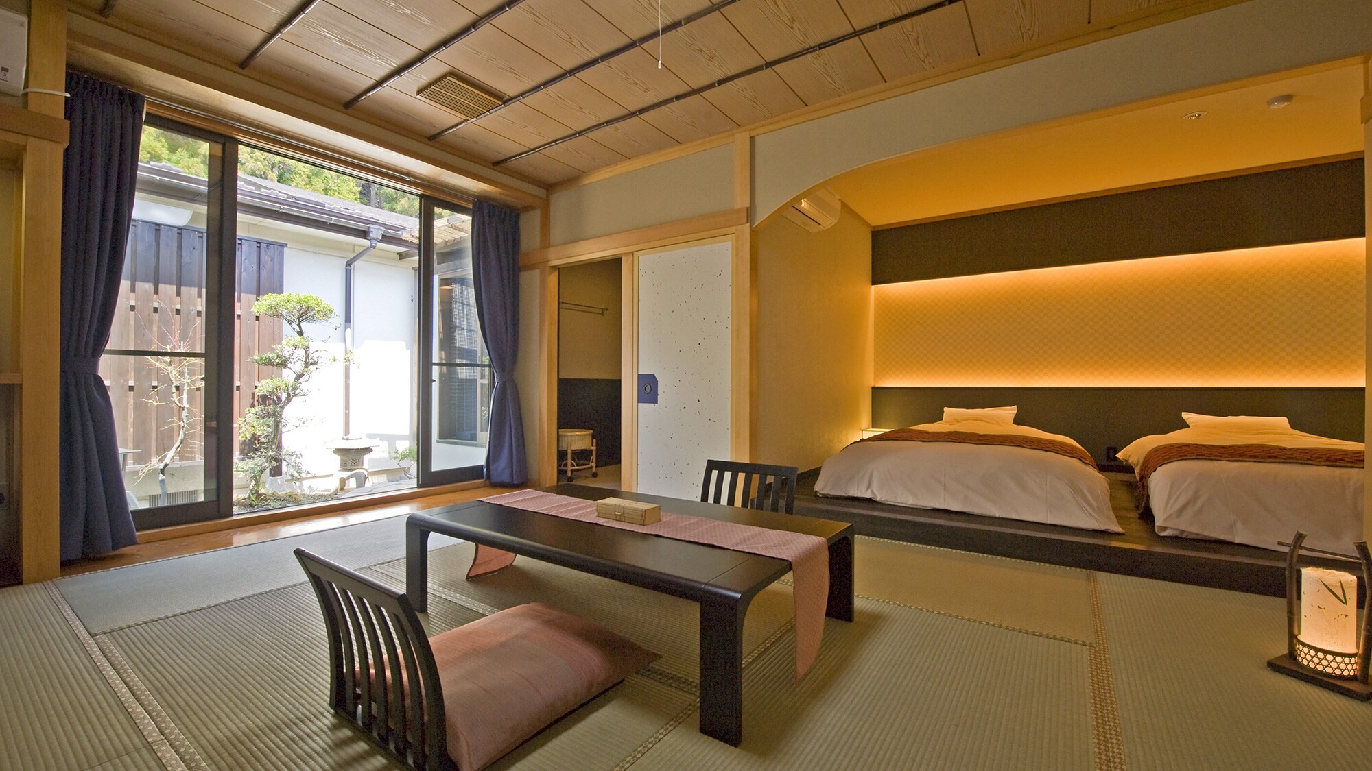 [Guest room with garden bath, C type Japanese and Western room, non-smoking room]