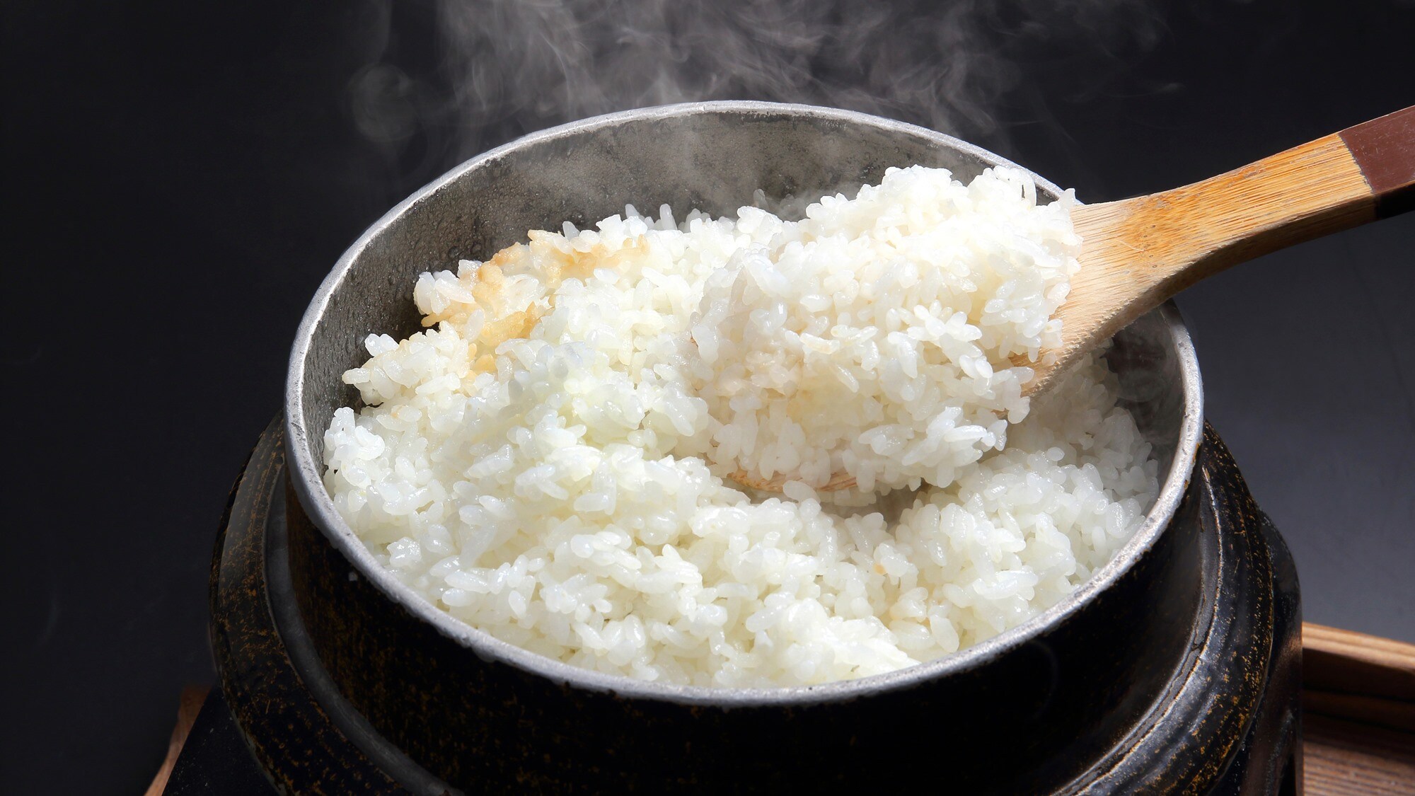 아침 식사로 호평을 받은 갓 밥