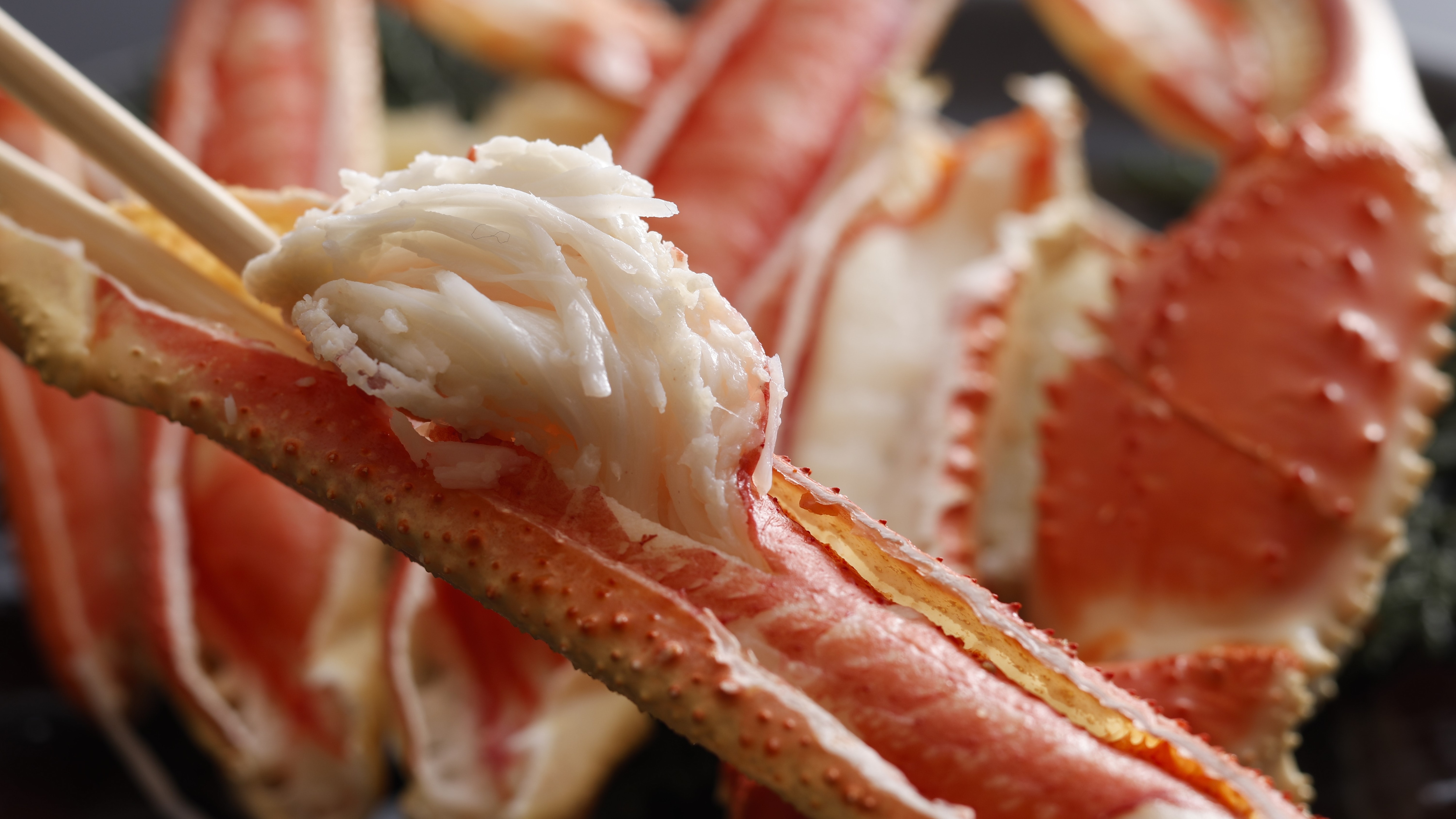 【烤螃蟹】尽情享受香气四溢的烤螃蟹吧！