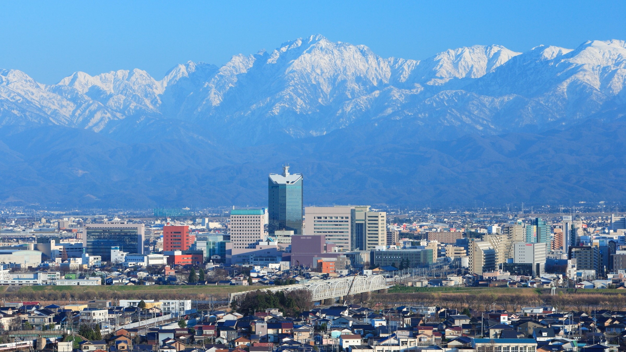 Tateyama mountain range