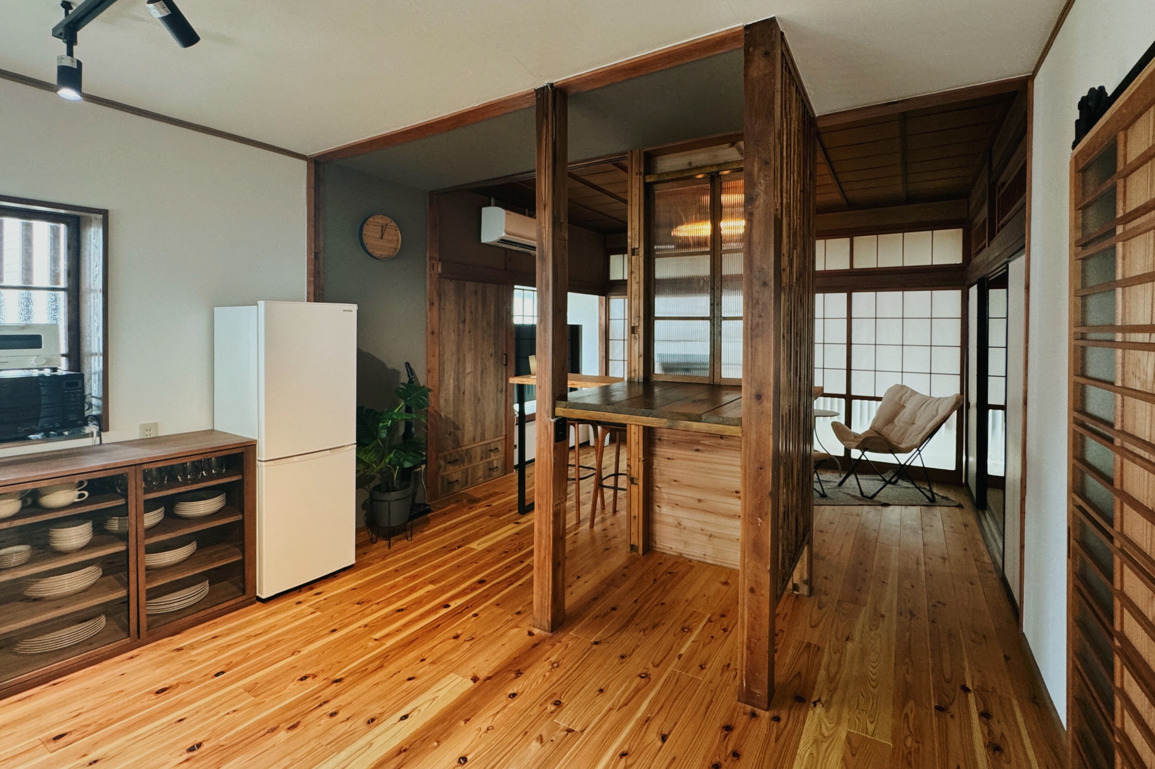 Living room from the kitchen