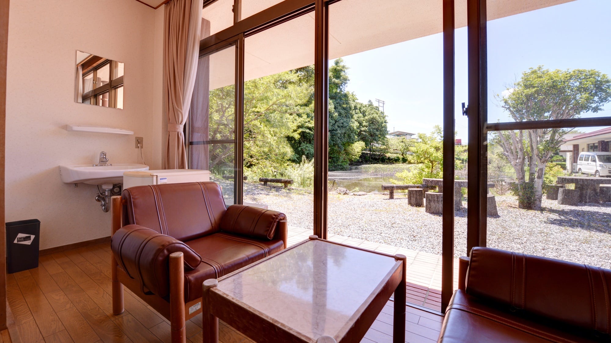 * Japanese-style room 105 / It is also recommended to spend a relaxing time while looking at the courtyard!