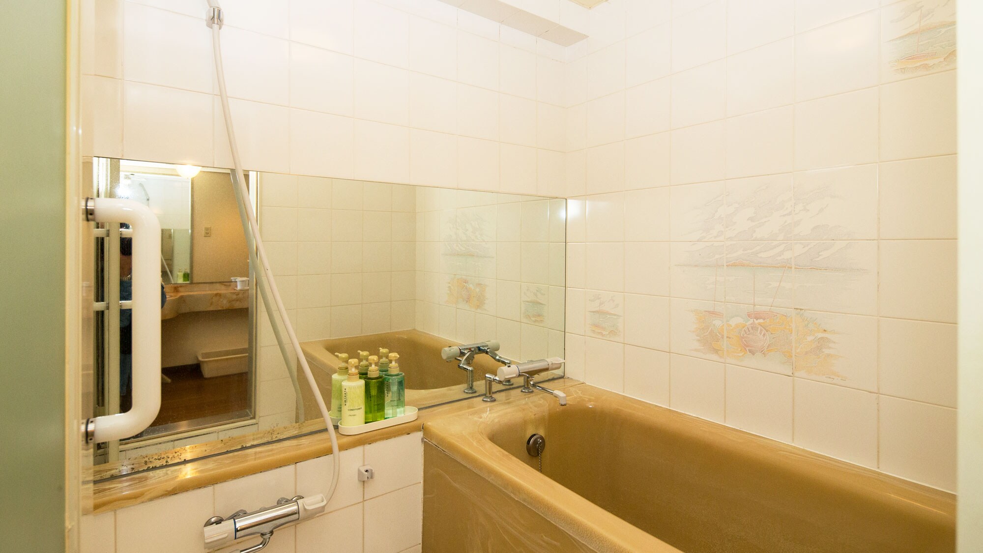 Interior kamar mandi bervariasi tergantung kamarnya << Double / Twin / DX Twin Limited >>