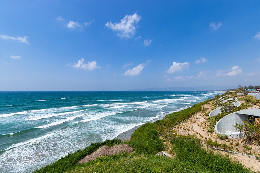 View from the villa