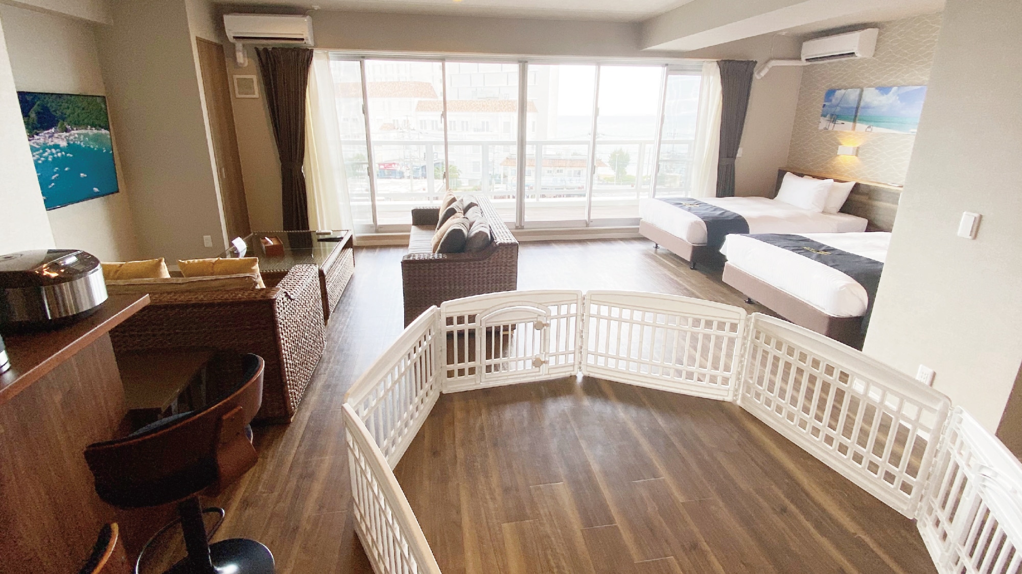 Spacious condo where you can stay with your pet