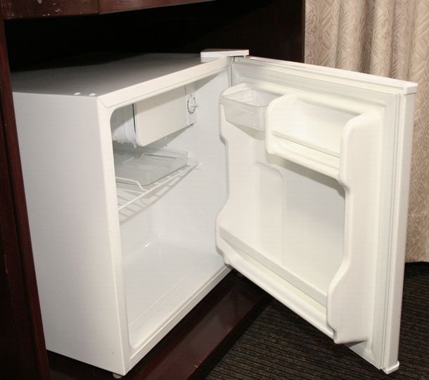 All guest rooms are equipped with a refrigerator