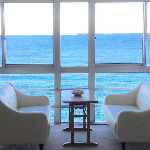 * [Example of guest room] Impressive ocean view with the blue sea spreading in front of you! The sound of the rushing waves is BGM.