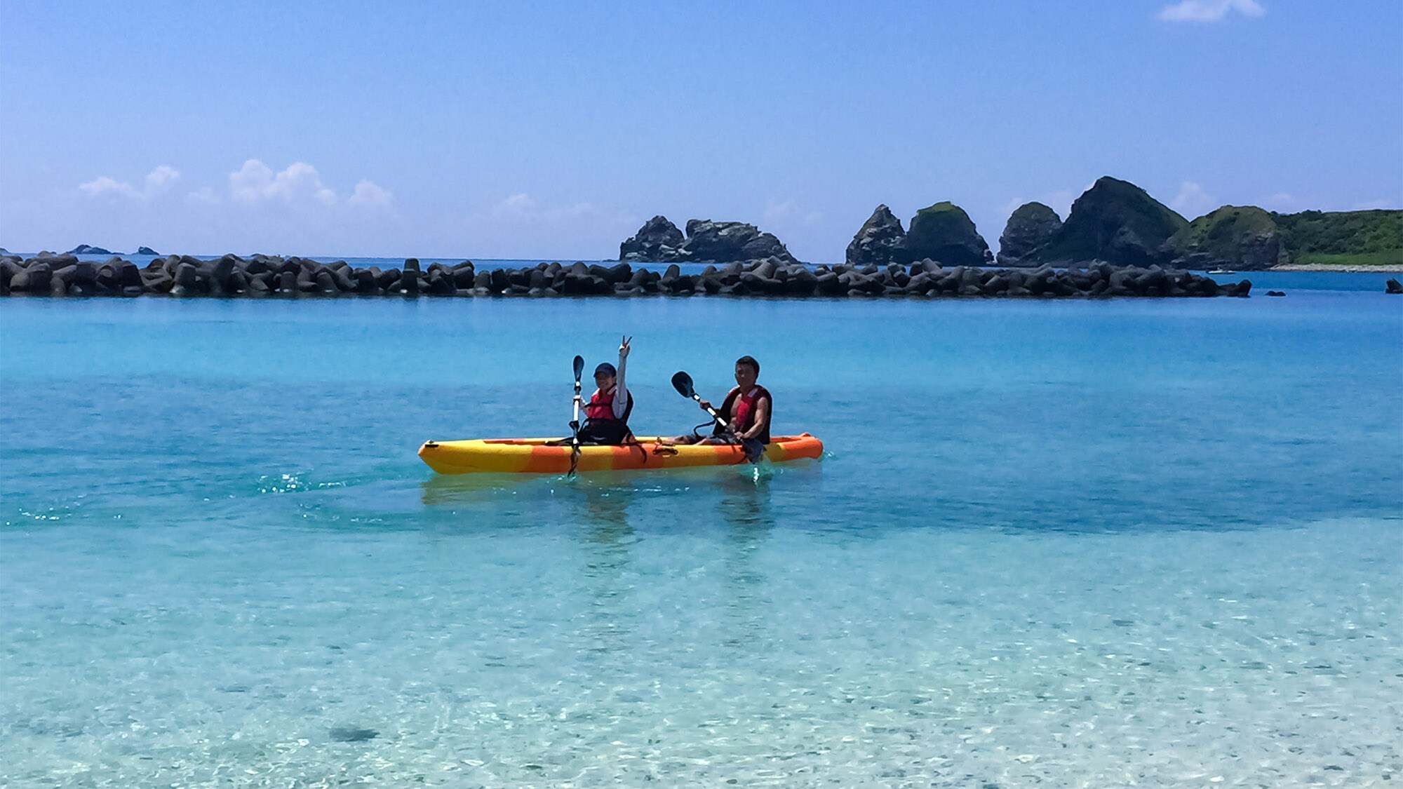 ・ The beach is right in front of you! Please contact us in advance for rentals such as sea kayaking.