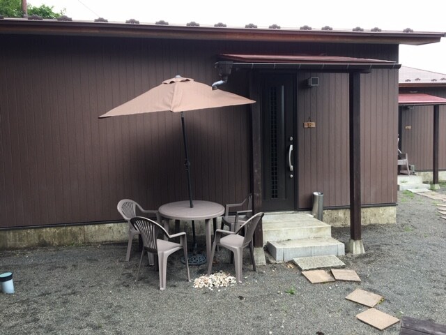 Outside