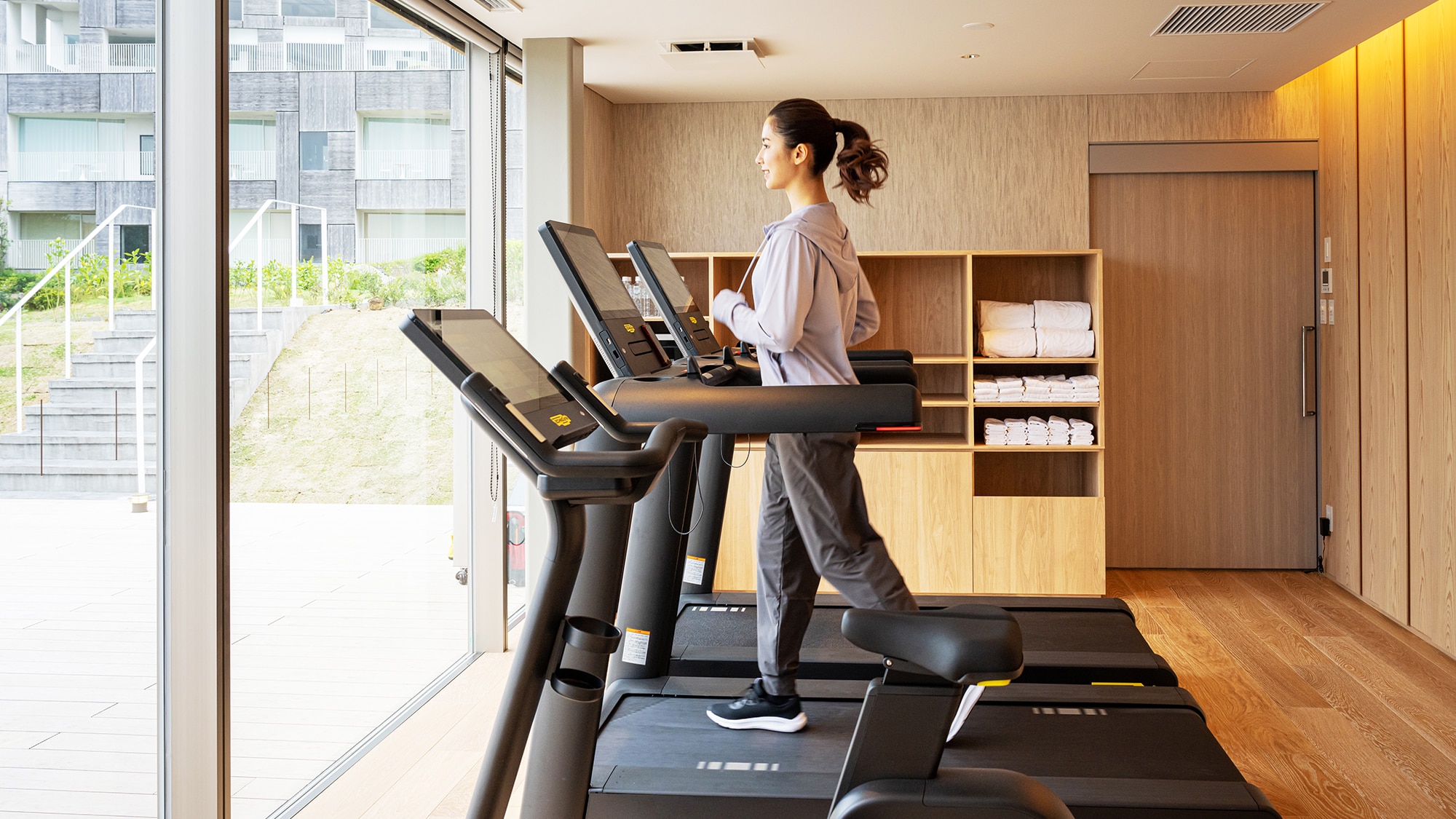■Newly opened in April 2011■ [Sauna/Gym] Enjoy a refreshing time with a refreshing sweat, unique to a resort.