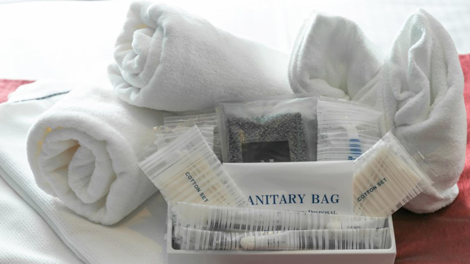 ・[Examples of amenities] Shampoo, body soap and towels are also popular.