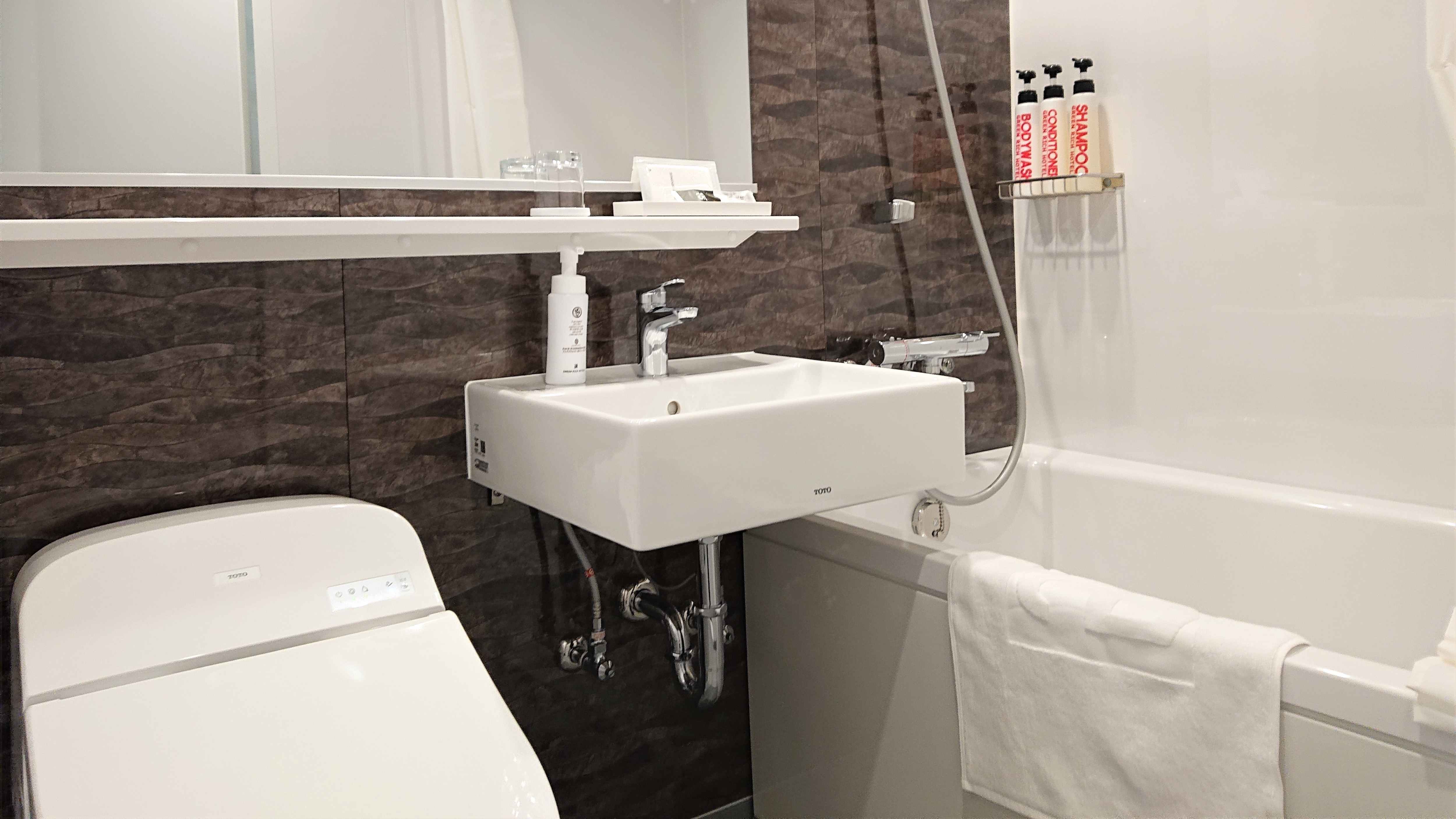 ◆ Single room (peach image) Unit bath