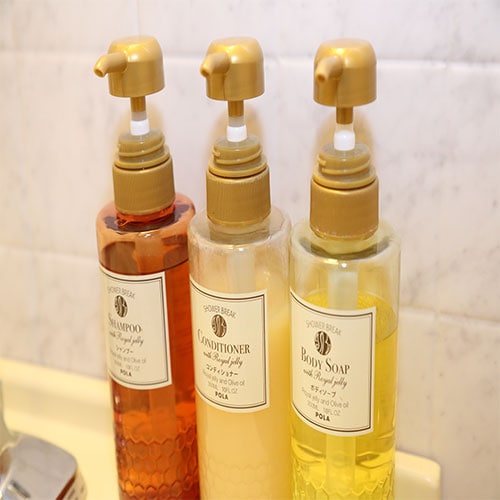■POLA shampoo, conditioner, and body soap