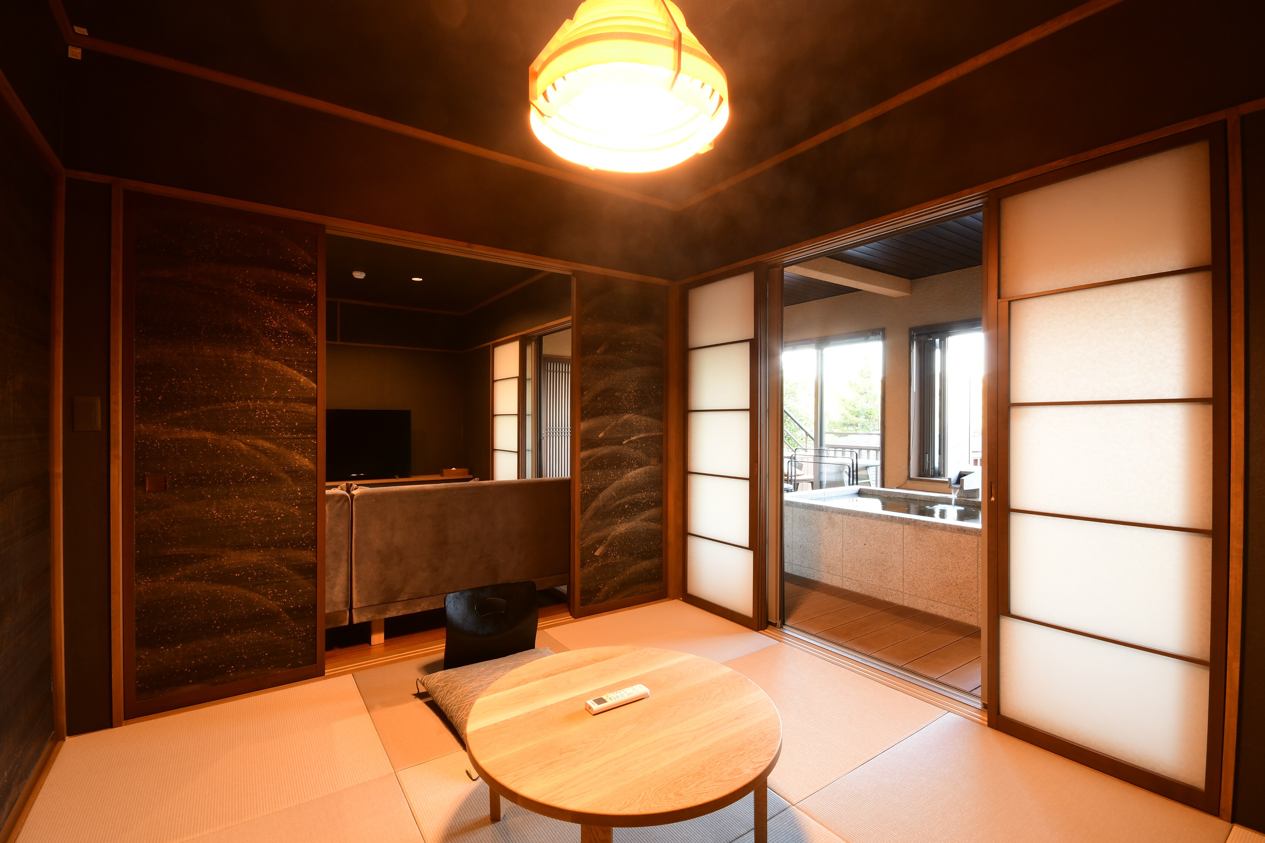 An example of a luxury suite